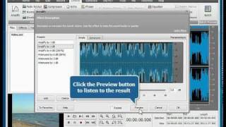 How to edit audio track of a video using AVS Audio Editor [upl. by Peonir264]