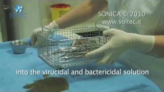 SONICA Ultrasonic cleaners in the medical and surgical sectormov [upl. by Seth]