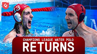 Water Polo Champions League Promo  202425 Season  European Aquatics [upl. by Azelea]