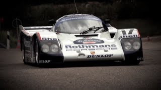 Flat Out In a Le Mans Winning Porsche 962  CHRIS HARRIS ON CARS [upl. by Glantz]