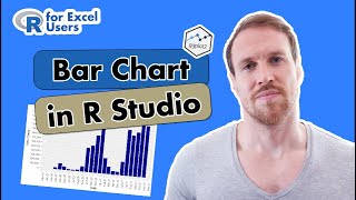 How to Create a Bar Chart by Month amp Year  ggplot2  R for Excel Users amp Beginners [upl. by Galateah]