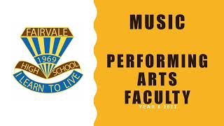 FVHS Stage 5 Performing Arts  Music [upl. by Glaser]