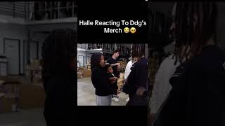 Ddg and Halle Bailey Are Back Together so cute🥹🤍ddg youtubeshorts ddgandhallebailey shorts [upl. by Haeli]