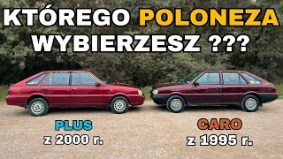 Porównajmy FSO Polonez Caro 1995 vs FSO Daewoo Polonez Caro Plus 2000 Który Poldek lepszy [upl. by Akeihsal]