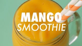 Easiest Mango Smoothie  Loving It Vegan [upl. by Sidoon]