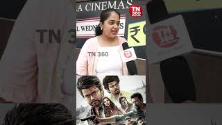 GOAT Public Review  GOAT FDFS  thalapathyvijay  venkatprabhu  agsentertainment  fdfs [upl. by Coopersmith608]