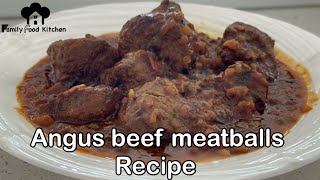 Angus been meatballs recipe juice meatballs recipe [upl. by Juliano]