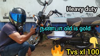 2023 All New TVS XL 100 BS6 Review in Tamil  TVS XL100 Heavy Duty [upl. by Agamemnon564]