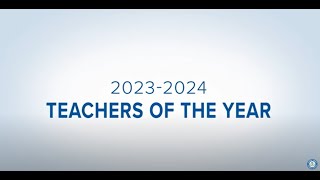 Teachers of the Year 20232024 [upl. by Odraleba]