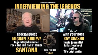 Michael Shrieve Legendary Drummer with Santana Exclusive [upl. by Bergeman]