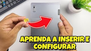 Aprenda a INSERIR o Cartão Micro SD e configuralo no Tablet Lenovo Tab M9 [upl. by Airet]