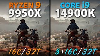 Ryzen 9 9950X vs i914900K  Test in Games 11 w Ryzen Patch [upl. by Arnelle]