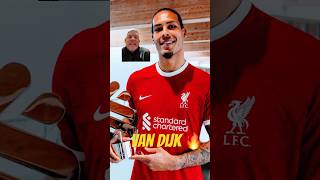 Virgil Van Dijk player of month award shorts liverpoolfc vandijk [upl. by Teodor]