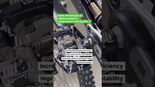 Some advantages of clipless pedals in comparison to flat pedals 👌 [upl. by Ayatnahs]