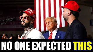 Hispanic rappers TAKE OVER Trump rally what happens next is unbelievable [upl. by Turpin927]