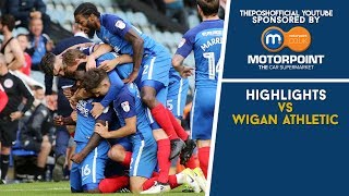 HIGHLIGHTS  The Posh vs Wigan Athletic [upl. by Imyaj]