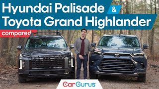 2024 Toyota Grand Highlander vs 2024 Hyundai Palisade [upl. by Stephanie350]