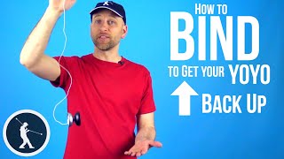 How to Bind a Yoyo  Basic and Intermediate Binds for Unresponsive Yoyos [upl. by Eilrebmik17]