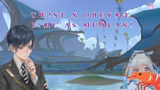 TWSTxOM reacts to FMc as Mualani   Twisted wonderland  Obey me X FMc   Crossover [upl. by Anidualc]