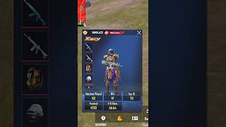 50 KD 🥵PHARAOH XSUIT LEVEL 6 🥴WITH M4 GLACIER MAX 🥶HACKER IN MY LOBBY shorts ytshorts bgmi [upl. by Orrocos]