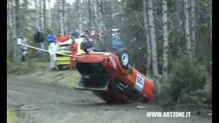 Rally Crash Compilation quot Finland Rallyquot 3 [upl. by Bodrogi]