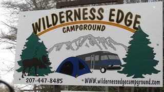 Wilderness Edge Campground  Millinocket Maine [upl. by Naldo]