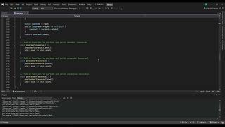 Binary Search Tree Reading From A Text File  C  VS [upl. by Ninnahc337]