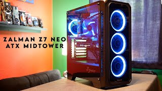 Zalman Z7 Neo Mid Tower ATX Case [upl. by Serdna]