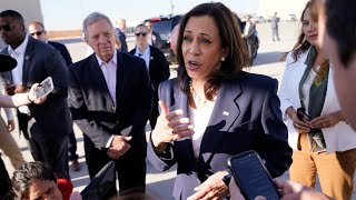 ‘Word turd sandwich’ Kamala Harris twists journalist’s question about Israel [upl. by Sirrom]