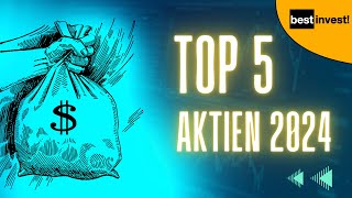 TOP 5 Aktien für 2024  das sind meine besten Kandidaten Dividende  Wachstum  Turnaround [upl. by Nnylsaj]