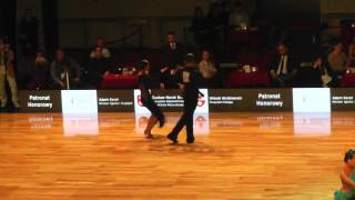 Lipowski Jakub amp Melin Nikolina WDSF 2015 Baltic Cup Jive [upl. by Annwahsal]