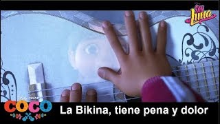 Karol Sevilla  La Bikina letra Coco Soy Luna♡ [upl. by Aisatsanna]