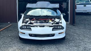 1995 Camaro z28 vortech supercharged 383 lt1 DYNO [upl. by Naitirb530]