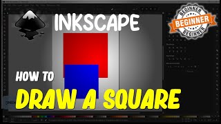 Inkscape How To Draw Square [upl. by Harlene100]