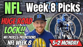 NFL Picks Week 8  NFL Picks Today 10272024  Free NFL Picks Predictions amp Sports Betting Advice [upl. by Ahsoyem]