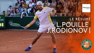 RolandGarros 2023  le résumé de LPouille vs JRodionov [upl. by Monro293]