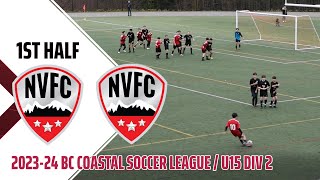 NVFC vs NVFC Riptide 1st Half  2024210 [upl. by Leihcey668]