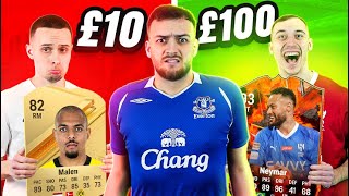 £10 Vs £100 Challenge on FC24 [upl. by Hajile]