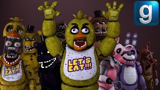 Gmod FNAF  Chica Tries To Take Over The World [upl. by Inanuah]