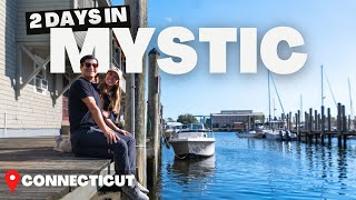 This is MYSTIC Connecticut  Things to do and eat in Mystic CT [upl. by Maurie]