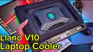 Is This Gaming Laptop Cooler Any Good   Llano V10  Review  Performance Test [upl. by Eikciv261]