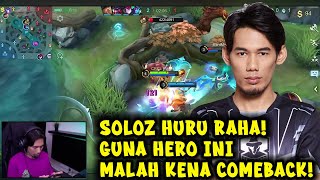 SOLOZ HURU RAHA GUNA HERO INI MALAH KENA COMEBACK [upl. by Angil]