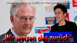 Morgenmagazin  Wie Roland Hartwig AfD die Hetze des ZDF offenlegt [upl. by Annaerb]