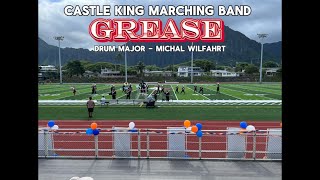 Castle high school marching band 2024  grease  pre show [upl. by Rimidalg]