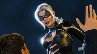 All Black Cat Cutscenes  SpiderMan Remastered PS5  4K 60Fps [upl. by Junko610]