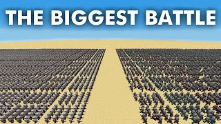 The Biggest Battle in Minecraft over 25000 mobs [upl. by Pavla262]