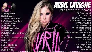 Avril Lavigne Greatest Hits  Avril Lavigne Songs Playlist  Best English Songs On Spotify ❤️ [upl. by Jedlicka]