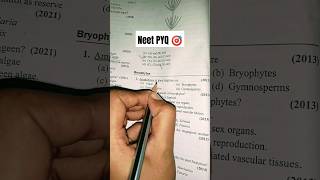 Plant kingdom  Please Solve this question neet2024 neetpreparation [upl. by Ainorev]