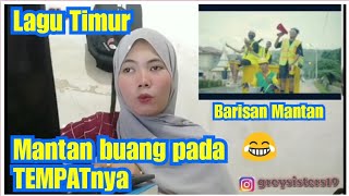 REACTION OMCON SB  BARISAN MANTAN MUSIC VIDEO  wiiiiiihh keren ya mantan bisa buat barisannya [upl. by Olympias]