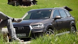 Audi Q7 2015 30 TDI quattro 272PS 2015 Test  ilovecars [upl. by Bartolemo118]